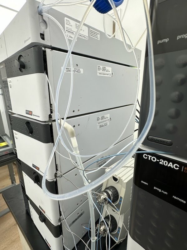 Sciex 4500 LC-MS/MS Triple Quadrupole Mass Spectrometer System w/ Shimadzu HPLC