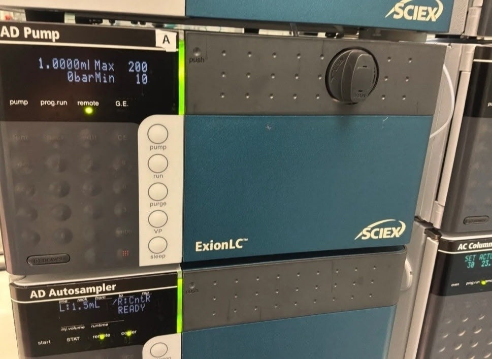 2021 SCIEX ExionLC™ AD UHPLC Front End with ExionLC AC Column Oven