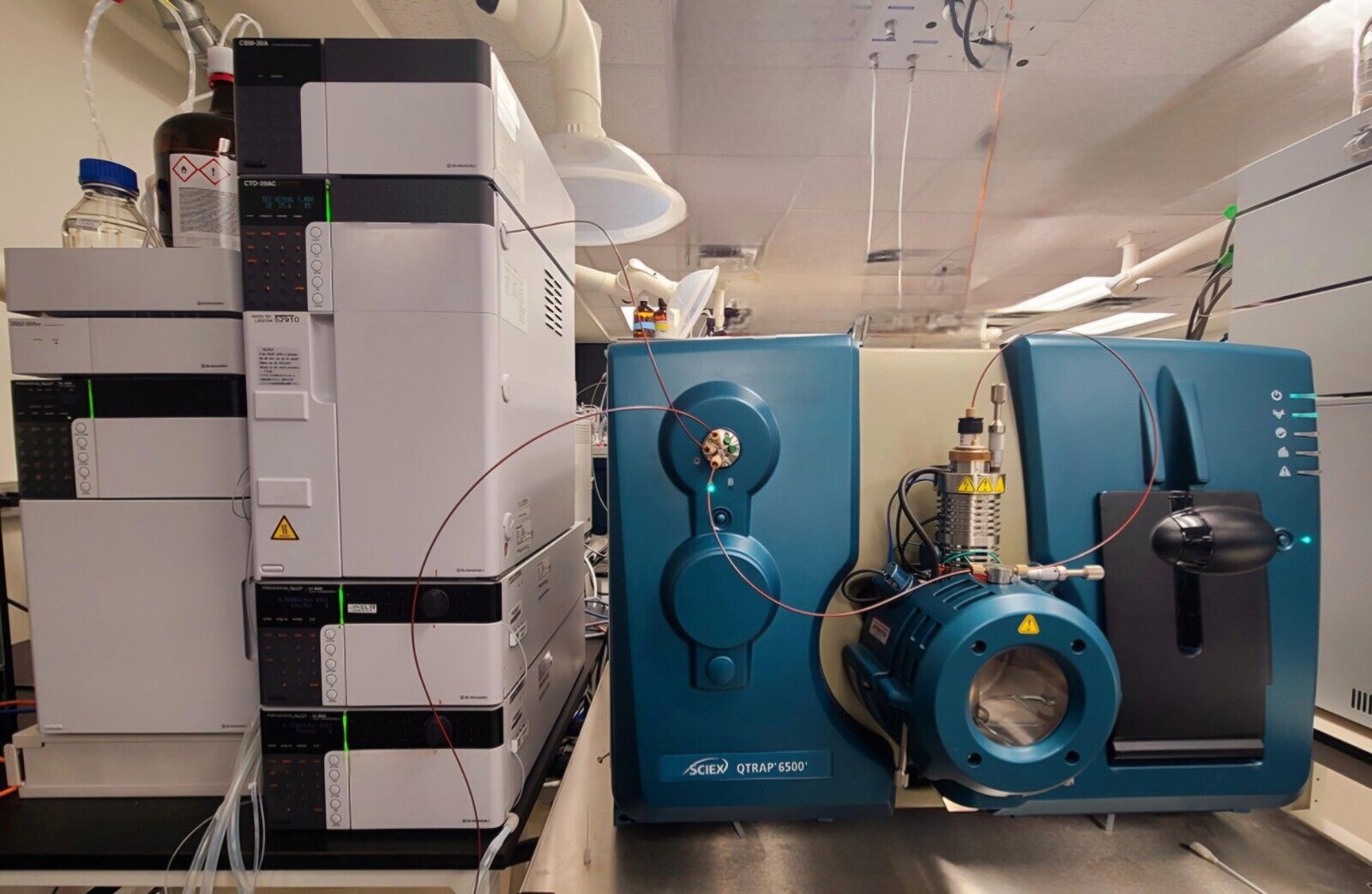 Sciex 6500+ LCMSMS Triple Quad Mass Spectrometer & Nexera X2 LC-30 UPL ...