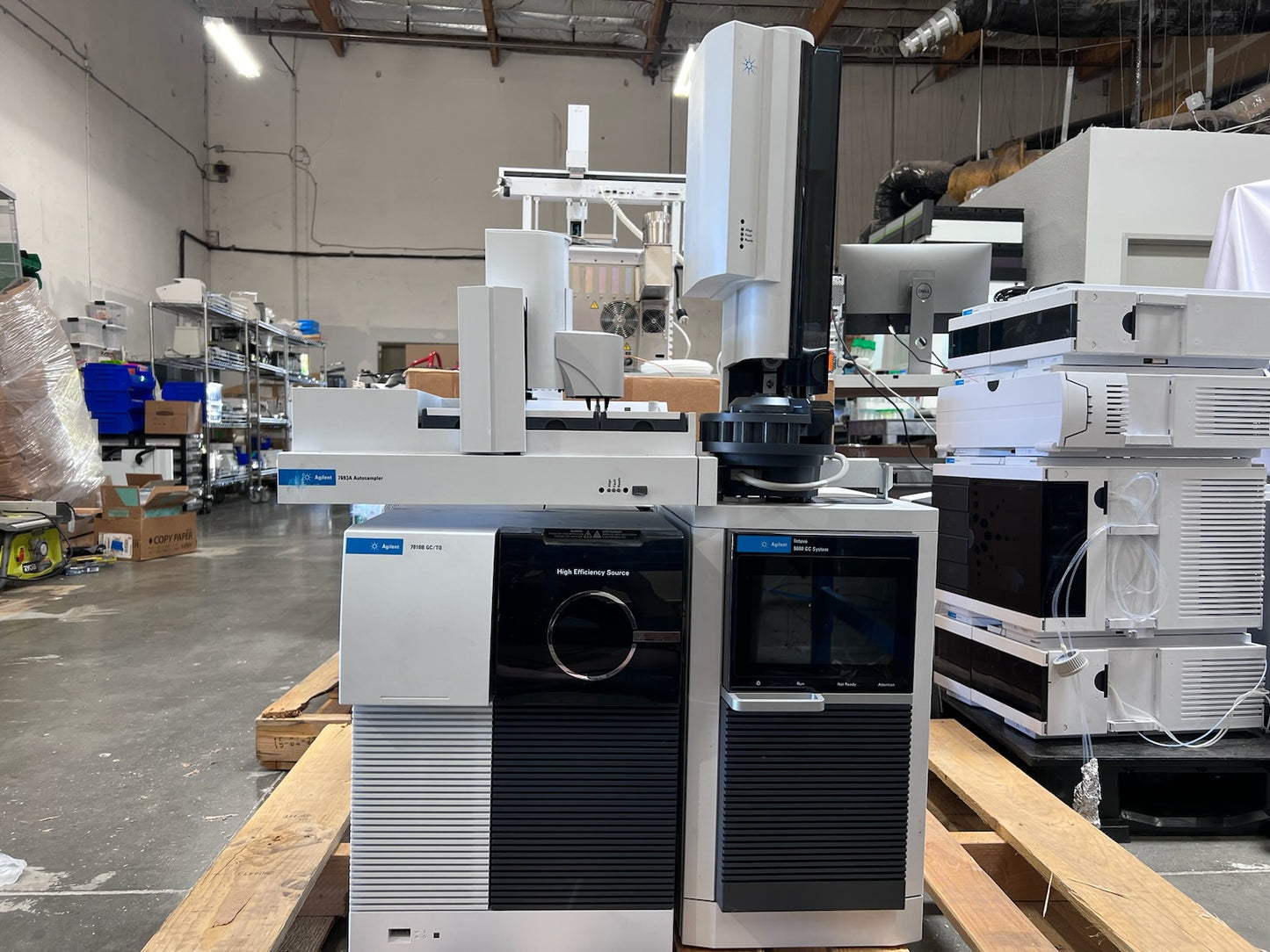 Agilent 7010B Triple Quad GCMS w/ Intuvo 9000 GC & 7693A Autosampler, Complete w/ Software