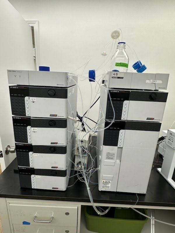 Sciex 4500 LC-MS/MS Triple Quadrupole Mass Spectrometer System w/ Shimadzu HPLC