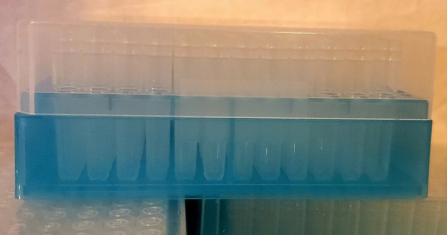 40 Racks Qiagen Biorobot Collection Tubes 96 Well w/ 8 Bags of 55x8 Caps #19560